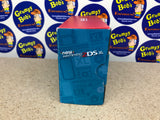 System - Black & Turquise (New Nintendo 2DS XL) Pre-Owned w/ Stylus, Charger, AR Cards, Quick Start Insert, Cardboard Insert, and Box (As Pictured)