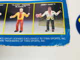 1985 / LJN Toys, Ltd. / Titan Sports / WWF / Asst. #5423 / Wrestling Superstars / BRUNO SAMMARTINO  /  New on Damaged / Torn / Taped Card / SEE Pictures