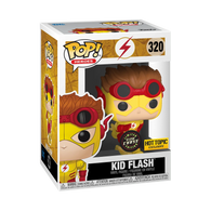 POP! Heroes #320: Kid Flash [Limited Edition Glow Chase] (Hot Topic Exclusive) (Funko POP!) Figure and Box w/ Protector