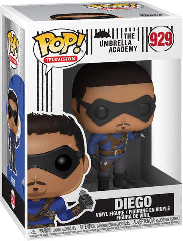 POP! Television #929: The Umbrella Academy - Diego (Funko POP!) Figure and Box w/ Protector