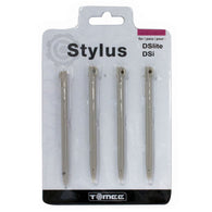 Stylus Pen Set for Nintendo DSi / Nintendo DS Lite (Grey) (4-Pack) - Tomee (NEW)