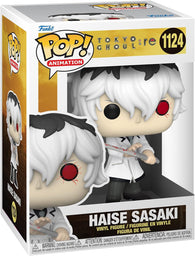 POP! Animation #1124: Tokyo Ghoul: re - Haise Sasaki (Funko POP!) Figure and Box w/ Protector