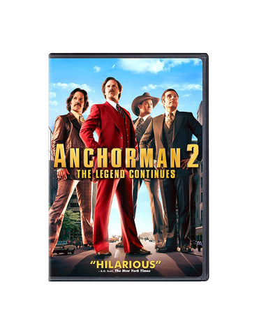 Anchorman 2: The Legend Continues (DVD) Pre-Owned