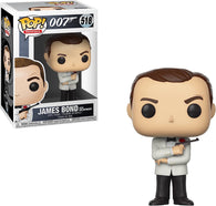 POP! Movies #518: 007 James Bond from Goldfinger (Funko POP!) Figure and Box w/ Protector