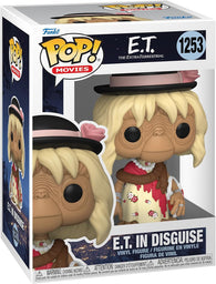 POP! Movies #1253: E.T. The Extra-Terrestrial - E.T. in Disguise (Funko POP!) Figure and Box w/ Protector