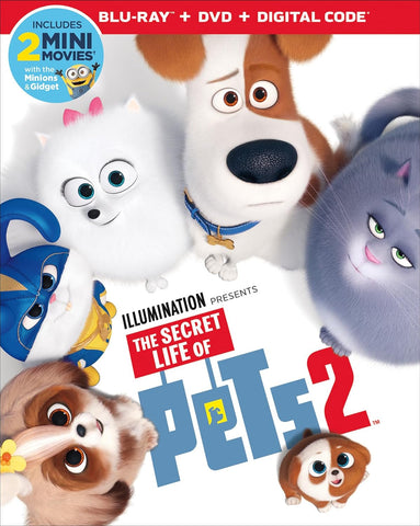 The Secret Life of Pets 2 (Blu-ray + DVD) Pre-Owned