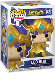 POP! Animation #1427: Saint Seiya Knights of The Zodiac - Leo Ikki (Funko POP!) Figure and Box w/ Protector