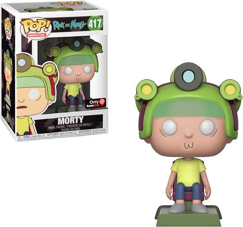 POP! Animation #417: Rick and Morty - Morty (GameStop Exclusive) (Funko POP!) Figure and Box w/ Protector