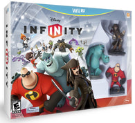 Disney Infinity - Starter Pack (Nintendo Wii U) Pre-Owned: Game (Factory Sealed), 3 Figures, 1 Power Disc, Base, Play Set piece, and Box*