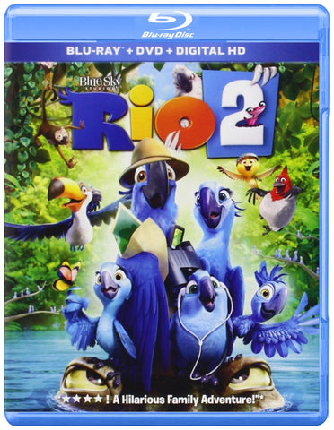 Rio 2 (Blu Ray + DVD) Pre-Owned