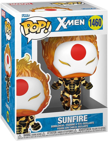 POP! Marvel #1460: X-Men - Sunfire (Funko POP!) Figure and Box w/ Protector