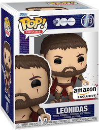 POP! Movies #1473: 300 - Leonidas (WB 100) [Amazon Exclusive] (Funko POP!) Figure and Box w/ Protector