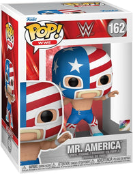 POP! WWE #162: Mr. America (Funko POP!) Figure and Box w/ Protector