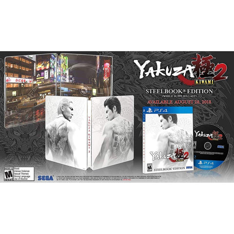 Yakuza Kiwami 2 [Steelbook Edition] (Playstation 4) Pre-Owned
