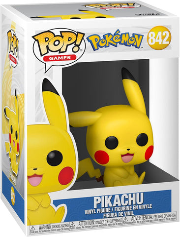 POP! Games #842: Pokemon - Pikachu (Funko POP!) Figure and Box w/ Protector