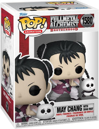 POP! Animation #1580: Fullmetal Alchemist Brotherhood - May Chang with Shao May (Funko POP!) Figure and Box w/ Protector