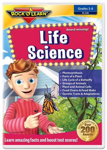 Rock 'N Learn: Life Science (DVD) Pre-Owned
