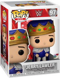 POP! WWE #97: Jerry Lawler (Funko POP!) Figure and Box w/ Protector