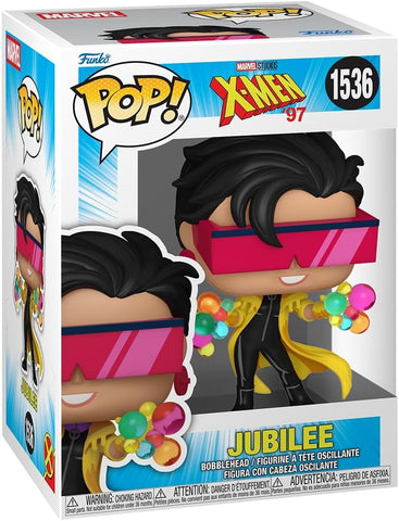 POP! Marvel Studios #1536: X-Men'97 - Jubilee [Limited Edition Chase] (Funko POP!) Figure and Box w/ Protector (Box Damage)
