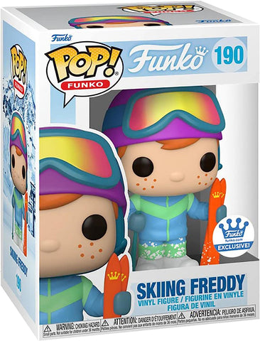 POP! Funko #190: Skiing Freddy (Funko POP!) Figure and Box w/ Protector