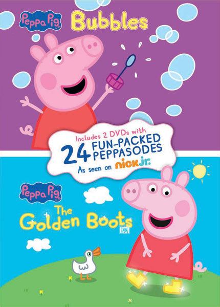 Peppa Pig: Bubbles / The Golden Boots (DVD) Pre-Owned