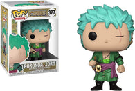 POP! Animation #327: Shonen Jump One Piece - Roronoa. Zoro (Funko POP!) Figure and Box w/ Protector