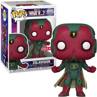 POP! Marvel Studios #975: What If…? Zolavision (Target Exclusive) (Funko POP!) Figure and Box w/ Protector