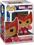 POP! Marvel #940: Gingerbread Scarlet Witch (Funko POP!) Figure and Box w/ Protector