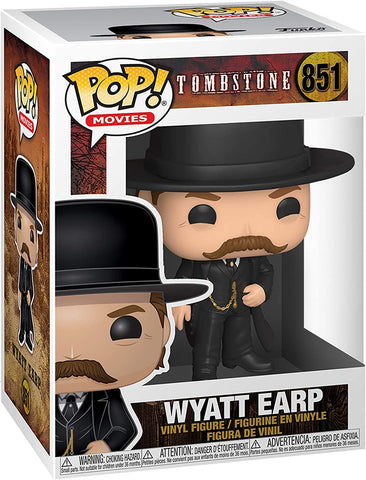 POP! Movies #851: Tombstone - Wyatt Earp (Funko POP!) Figure and Box w/ Protector