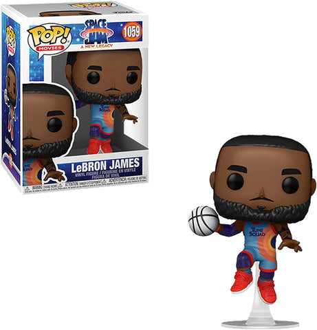 POP! Movies #1059: Space Jam A New Legacy - LeBron James (Funko POP!) Figure and Box w/ Protector