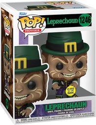 POP! Movies #1246: Leprechaun (Glows in the Dark) (FYE Exclusive) (Funko POP!) Figure and Box w/ Protector