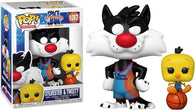 POP! Movies #1087: Space Jam A New Legacy - Sylvester & Tweety (Funko POP!) Figure and Box w/ Protector
