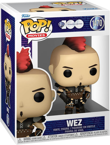 POP! Movies #1470: Mad Max The Road Warrior - Wez [WB 100] (Funko POP!) Figure and Box w/ Protector