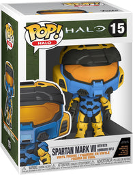 Funko POP! Halo #15: Spartan Mark VII with VK78 Commando Rifle (Funko POP!) Figure and Box w/ Protector