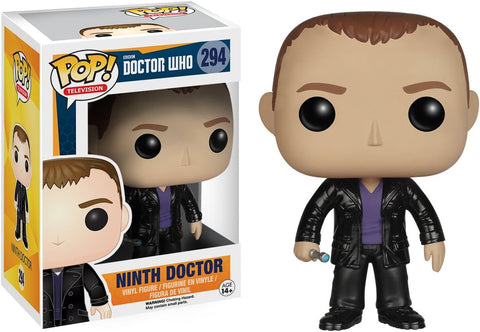 POP! Television #294: Doctor Who - Ninth Dr (BBC) (Funko POP!) Figure and Box w/ Protector