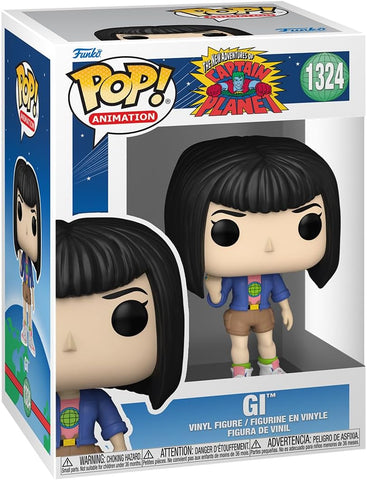 POP! Animation #1324: Captain Planet - Gi (Funko POP!) Figure and Box w/ Protector