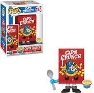 Funko POP! Icons #187: Cap'n Crunch (Funko POP!) Figure and Box w/ Protector