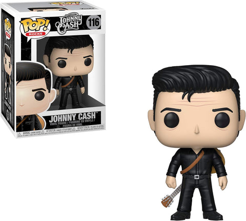 POP! Rocks #116: Johnny Cash (Funko POP!) Figure and Box w/ Protector