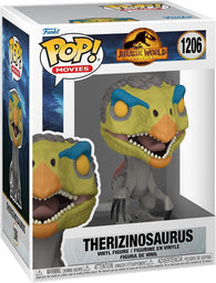 POP! Movies #1206: Jurassic World Dominion - Therizinosaurus (Funko POP!) Figure and Box w/ Protector