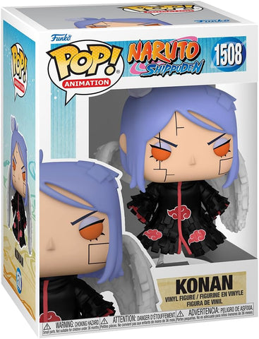 POP! Animation #1508: Naruto Shippuden - Konan (Funko POP!) Figure and Box w/ Protector