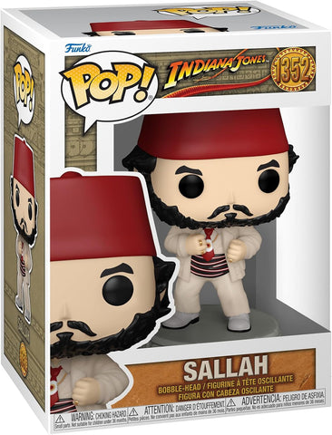 POP! Disney #1352: Indiana Jones - Sallah (Funko POP!) Figure and Box w/ Protector