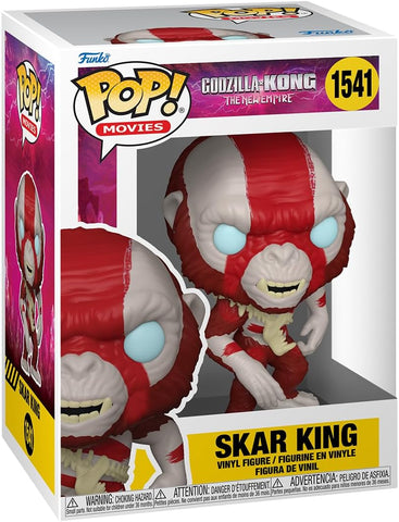 POP! Movies #1541: Godzilla x Kong The New Empire - Skar King (Funko POP!) Figure and Box w/ Protector