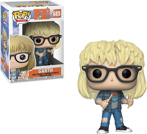 POP! Movies #685: Wayne's World - Garth (Funko POP!) Figure and Box w/ Protector