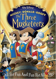 The Three Musketeers (Mickey - Donald - Goofy) (DVD) Pre-Owned