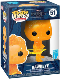 POP! Art Series #51: Marvel Studios - The Infinity Saga - Hawkeye (Funko POP!) Figure and Box w/ Protector
