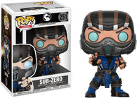 POP! Games #251: Mortal Kombat X - Sub-Zero (Funko POP!) Figure and Box w/ Protector