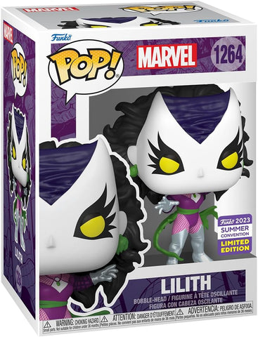 POP! Marvel #1264: Lilith (2023 Summer Convention Limited Edition) (Funko POP!) Figure and Box w/ Protector