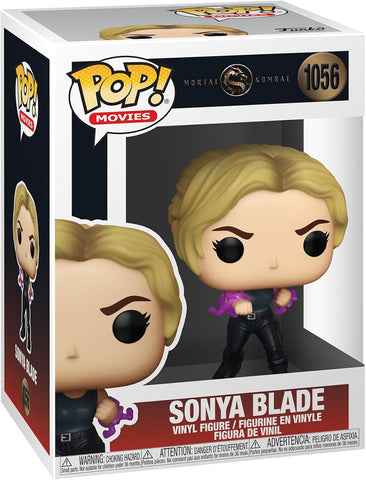 POP! Movies #1056: Mortal Kombat - Sonya Blade (Funko POP!) Figure and Box w/ Protector