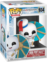 POP! Movies #934: Ghostbusters Afterlife Mini Puft with Cocktail Umbrella (Funko POP!) Figure and Box w/ Protector