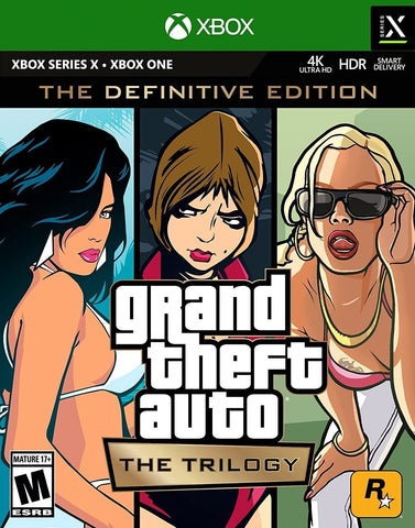 Grand Theft Auto: The Trilogy- The Definitive Edition (Xbox One / Series X) NEW